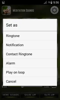 Meditation Sounds android App screenshot 2
